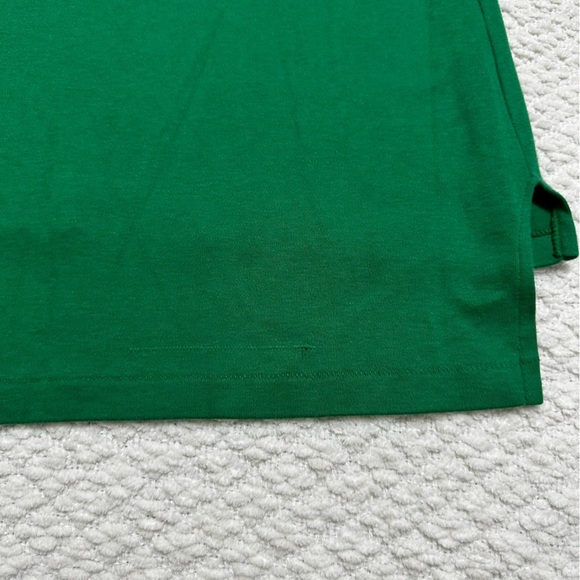 L.L. Bean Vintage Boot Green Long Sleeve Polo Shirt Men’s Size Large - Picture 5 of 7